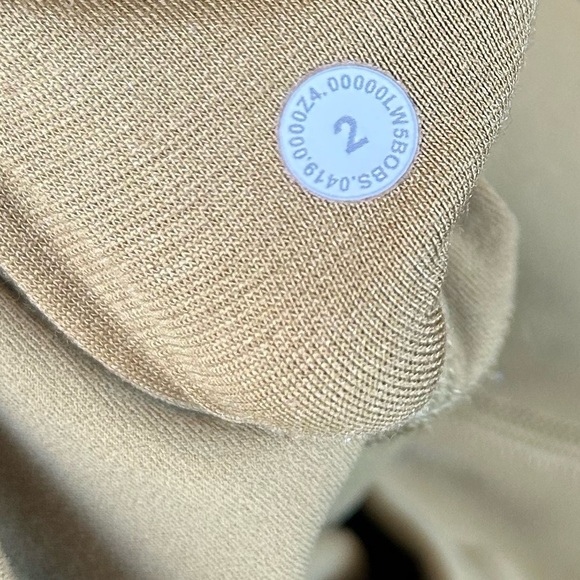 Lululemon Align Full Length Pant 28" in Mustard Yellow Grape Leaf Sz 2 - Picture 14 of 16